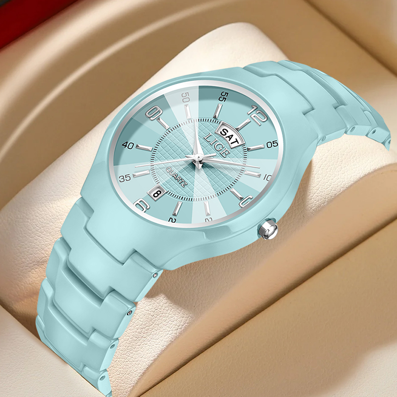 Luxury Watch - LIGE 럭셔리 우아한 쿼츠 여성 시계