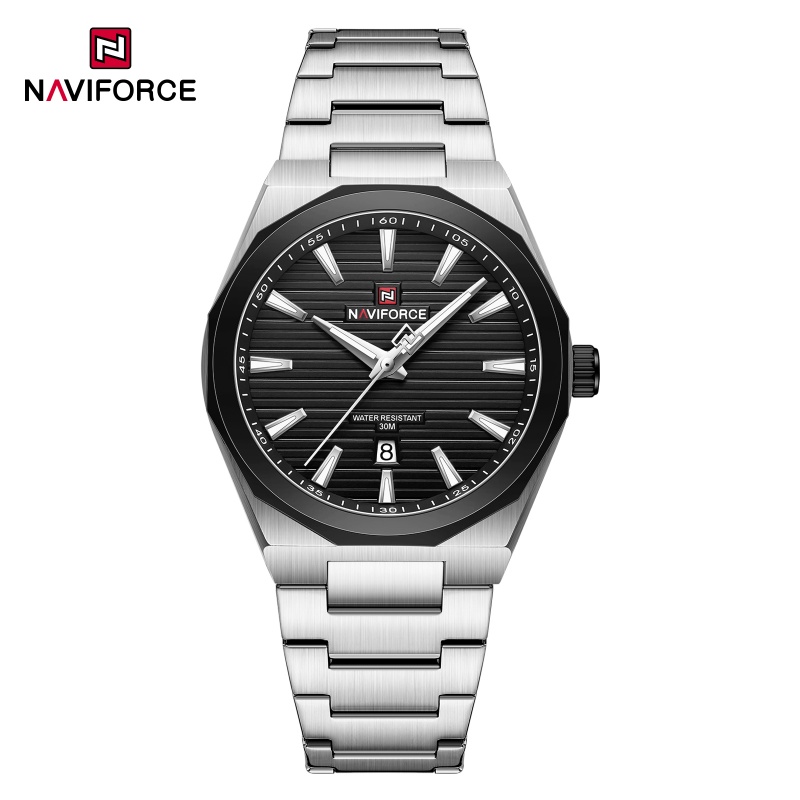 Luxury Watch Winder - NAVIFORCE 남성용 밀리터리 스포츠 시계 날짜