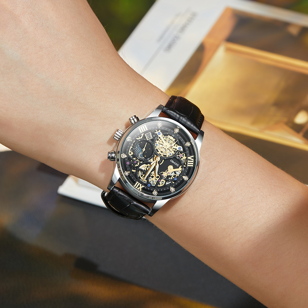 SKMEI 최고 브랜드 럭셔리 풀 스틸 비즈니스 시계  - Luxury Watch Brand List 리뷰 및 가격