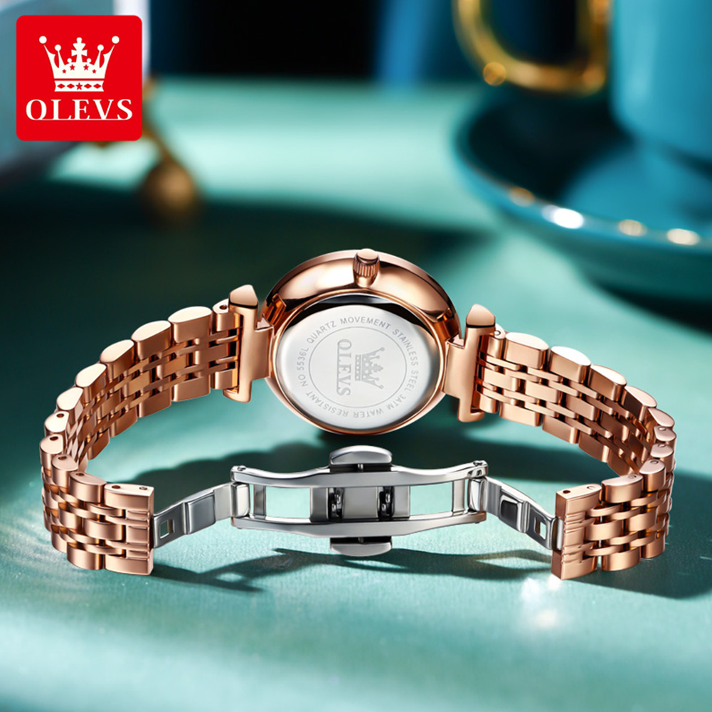 OLEVS 5536 브랜드 아름다운 여성용 시계 프리즘 - Luxury Watch 리뷰 및 가격