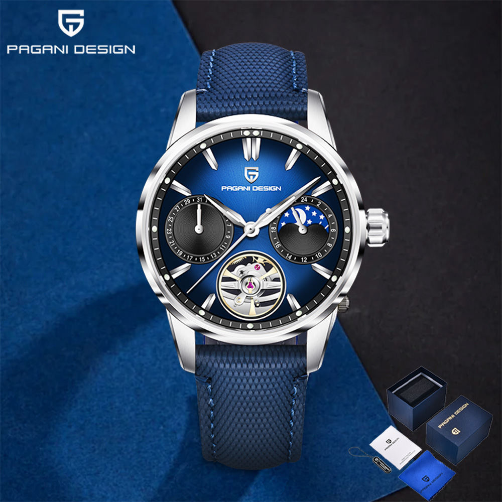 2025 파가니 디자인 투르비용 럭셔리 남성 시계 선물 - Luxury Watch Leather 리뷰 및 가격