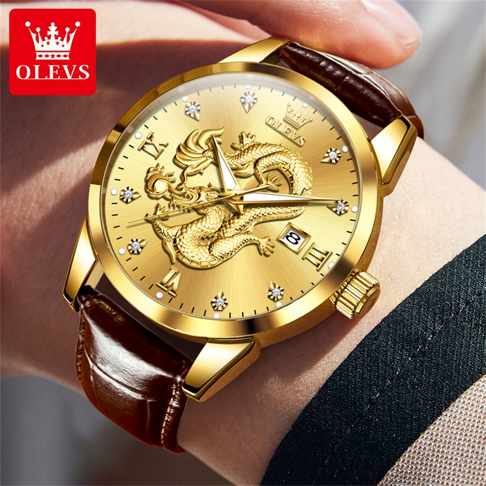 OLEVS 최고급 남성용 시계 패션 쿼츠 명품 시계 남 - Luxury Watch China 리뷰 및 가격