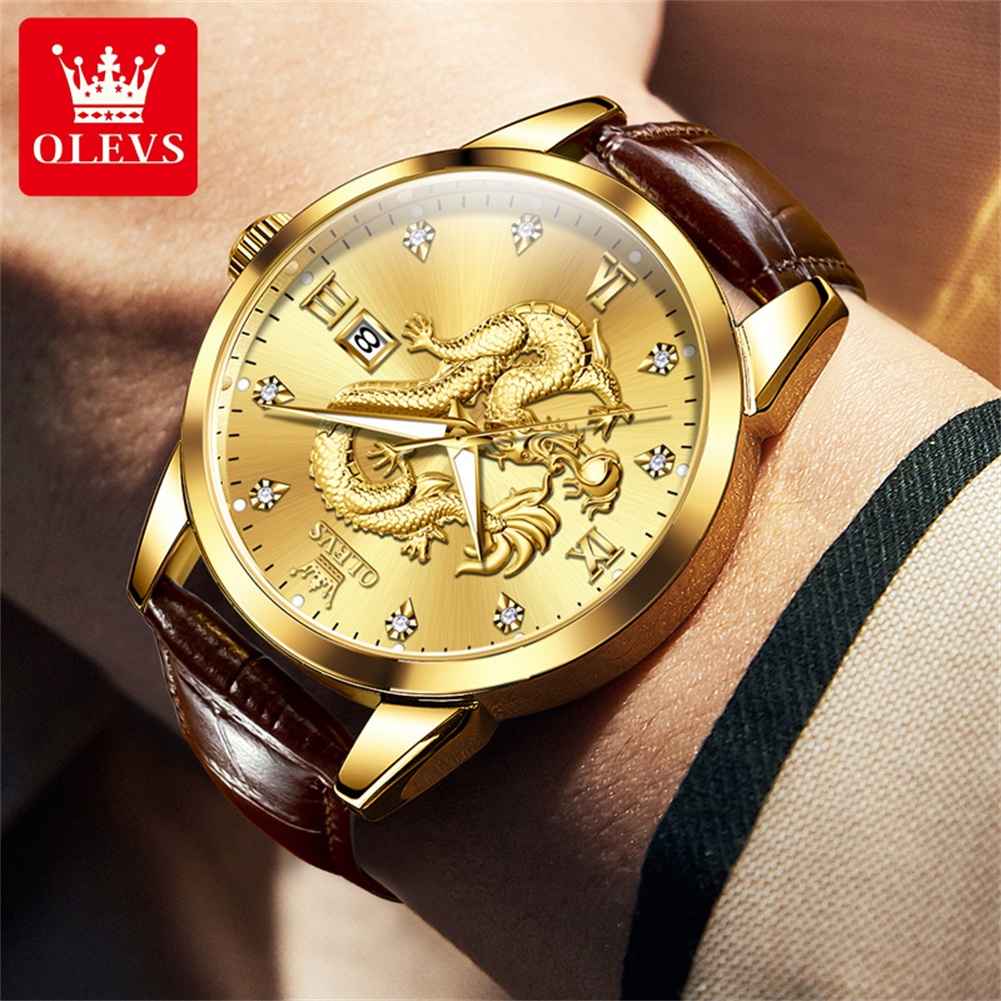 OLEVS 최고급 남성용 시계 패션 쿼츠 명품 시계 남 - Luxury Watch China 리뷰 및 가격