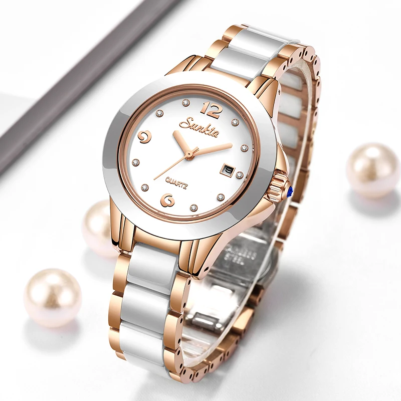 Sunkta 패션 캐주얼 쿼츠 여성 시계 우아한 럭셔리 - Luxury Watch 리뷰 및 가격