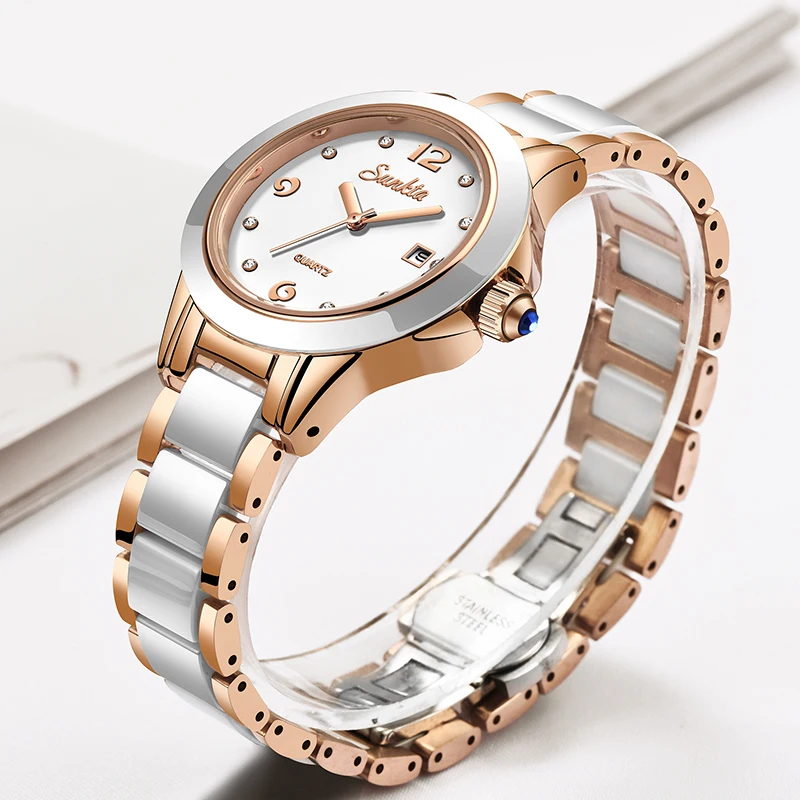 Sunkta 패션 캐주얼 쿼츠 여성 시계 우아한 럭셔리 - Luxury Watch 리뷰 및 가격