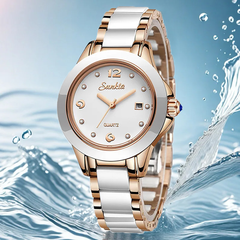 Sunkta 패션 캐주얼 쿼츠 여성 시계 우아한 럭셔리 - Luxury Watch 리뷰 및 가격
