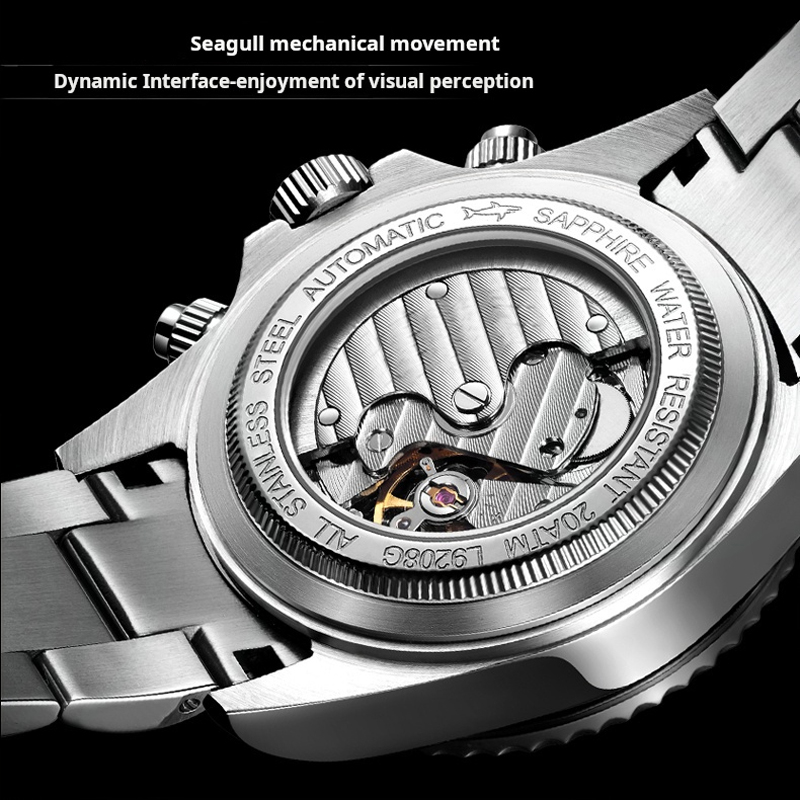 방수 200m 로레오 탑 브랜드 시계 남성용 스틸 날짜 - Luxury Watch Winder 리뷰 및 가격
