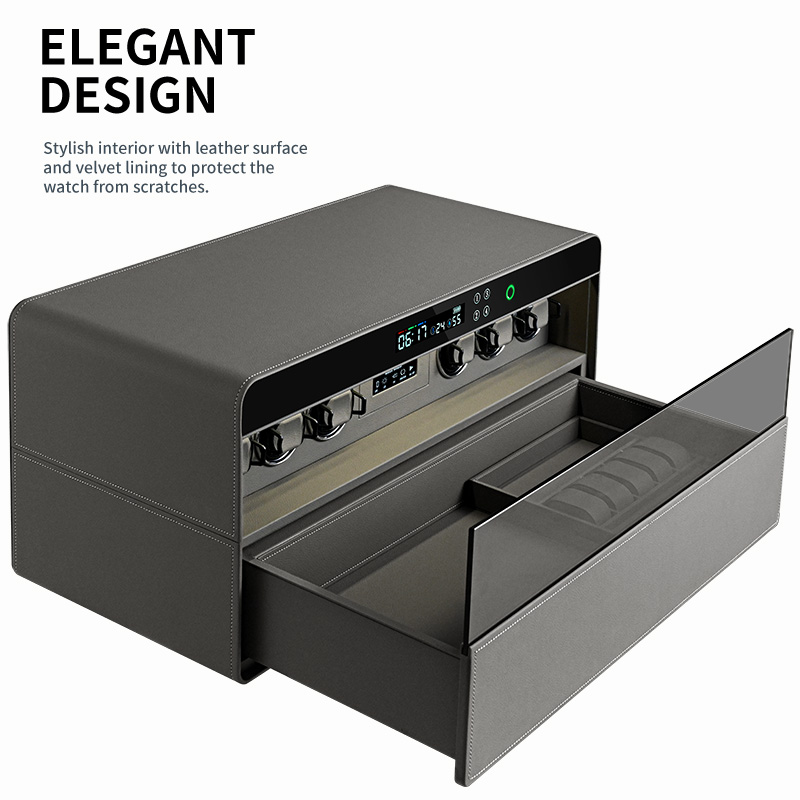 공장 직판 고급 블랙 지문인식 6슬롯 시계 와인더 금고 - Luxury Watch Winder 리뷰 및 가격