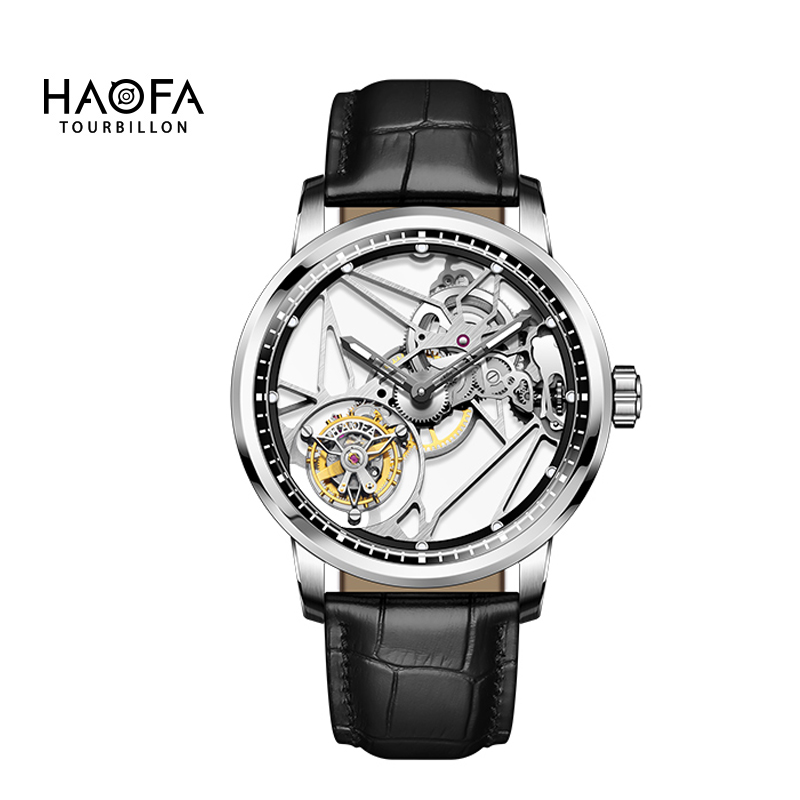 Haofa 럭셔리 리얼 뚜르비옹 무브먼트 남성용 시계  - Luxury Watch Leather 리뷰 및 가격