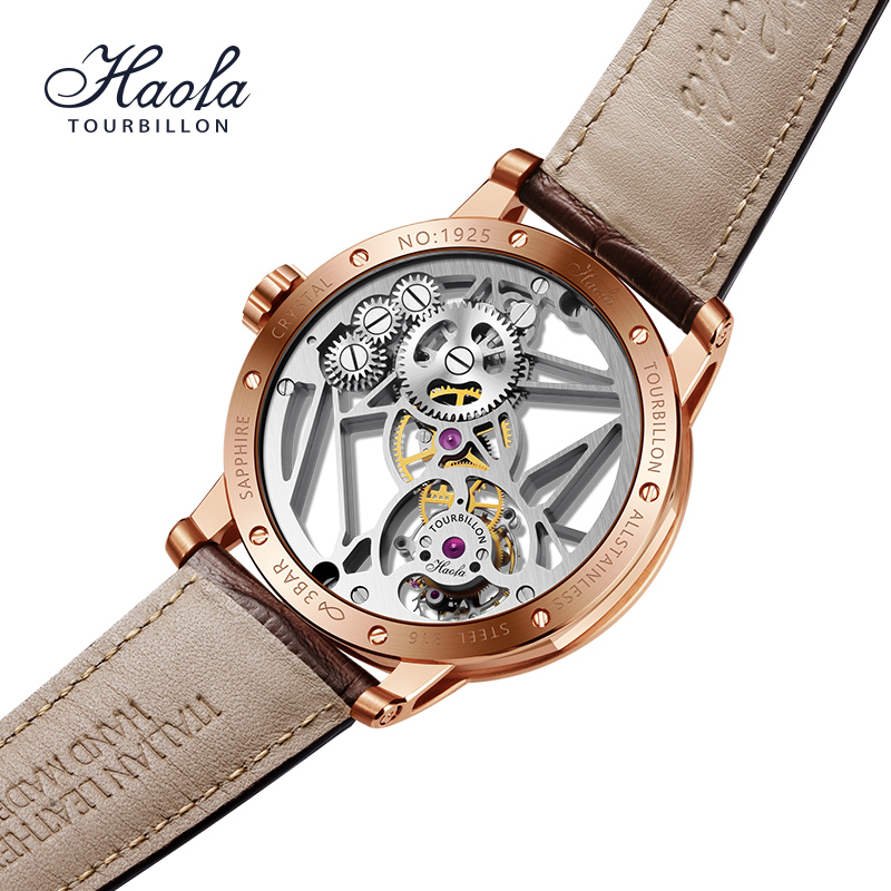 Haofa 럭셔리 리얼 뚜르비옹 무브먼트 남성용 시계  - Luxury Watch Leather 리뷰 및 가격