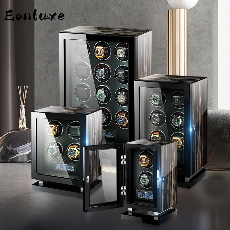 Eonluxe 기계식 자동 시계 와인더 럭셔리 지문인식 - Luxury Watch Winder 리뷰 및 가격