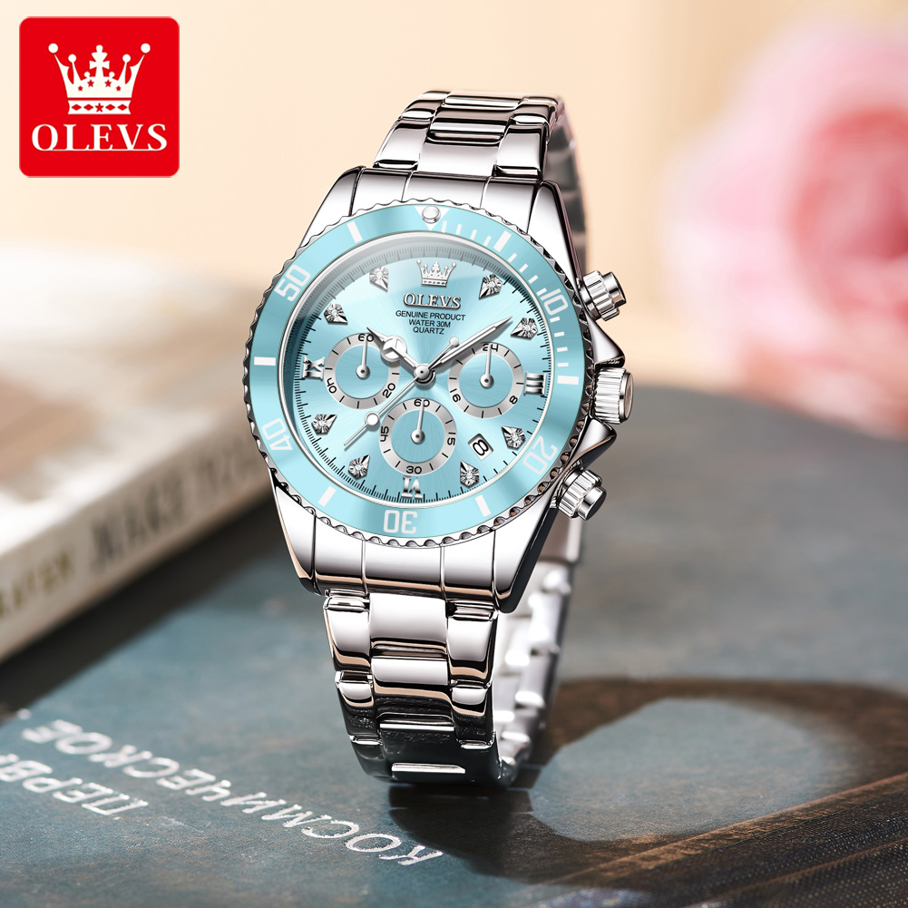 OLEVS 여성용 시계 5632 우아한 오리지널 쿼츠  - Luxury Watch 리뷰 및 가격